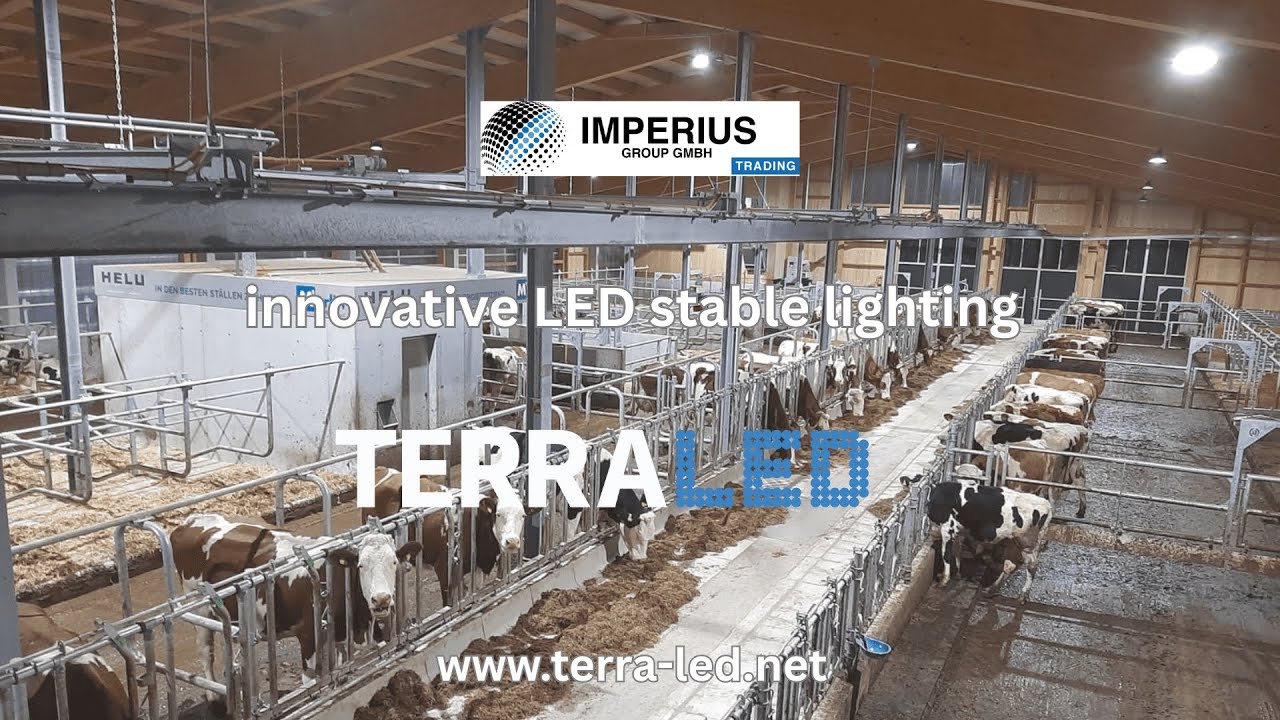 high quality Cowshed lighting TerraLED - Imperius Group GmbH trading