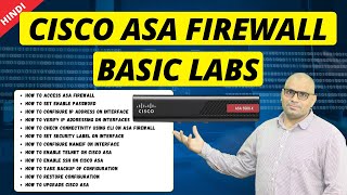 Cisco ASA Firewall Basic Configurations in Hindi