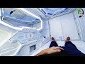 SFの宇宙船みたいなカプセルホテルに泊まったら凄かった A unique hotel in Russia is like a Spaceship...