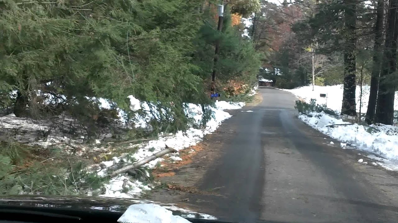 October 2011 Snow Storm Avon CT YouTube