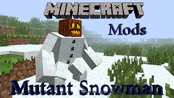 Minecraft Mod Showcase: Mutant Snowman