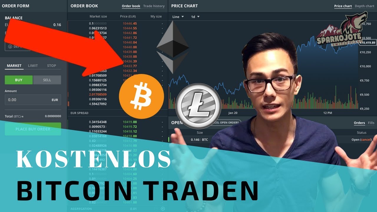 Coinbase Gebührenfrei Bitcoin, Ethereum und Litecoin kaufen 💸 | Tutorial |  Sparkojote