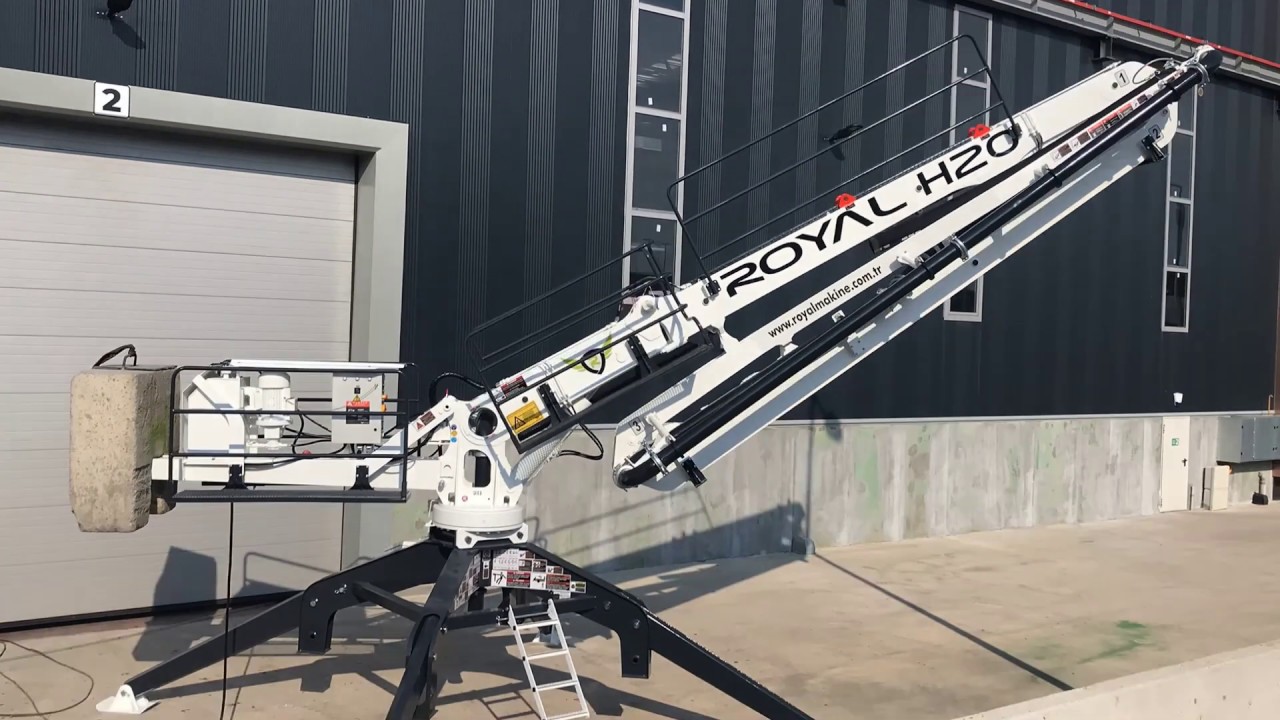 ROYALMAC H20+4 SPIDER TYPE HYDRAULIC PLACING BOOM