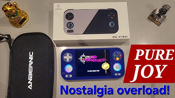 This big-screen handheld game console made me cry (The Anbernic RG476H is now at a "must-buy" price)