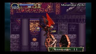 Muramasa Vs Akmodan Ii? Perfectmuramasa Run - Castlevania Requiem Symphony Of The Night