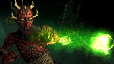 Mother Talzin Repairs Maul