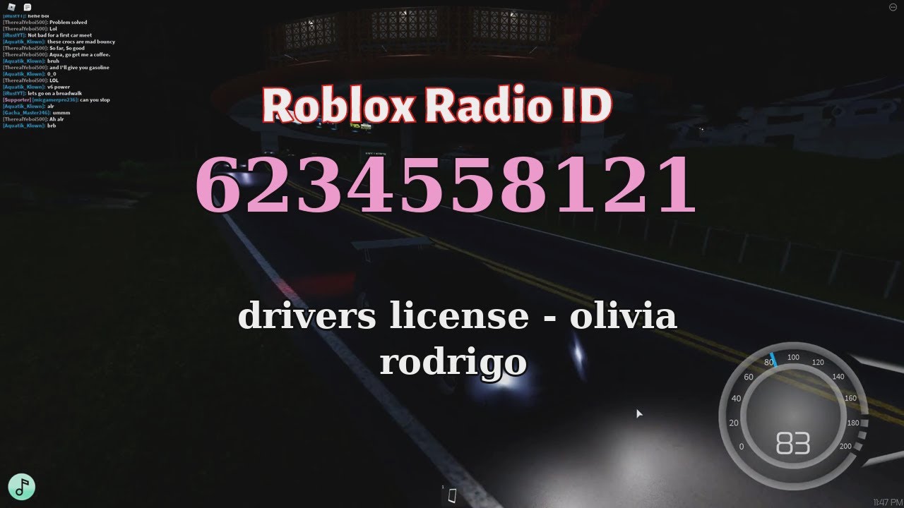 Driver S License Id Code Roblox 07 2021 - best song in roblox id