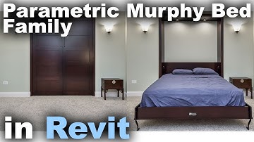 Parametric Murphy Bed Family in Revit Tutorial