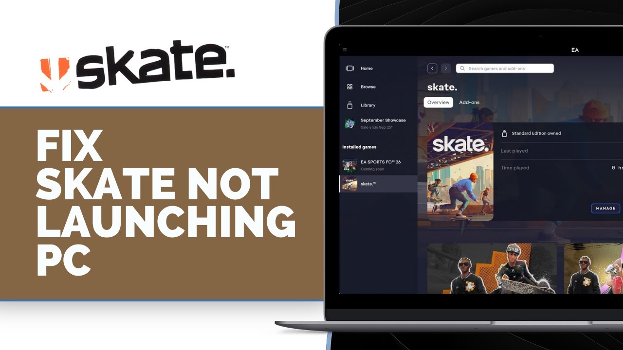 7 ways to fix skate not launching on a windows pc... How to Fix Skate Not Launching PC (Solved) - YouTube