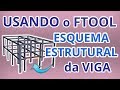 USANDO O FTOOL - DIMENSIONAMENTO DA VIGA