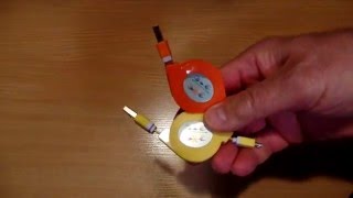 Посылка из Китая микро USB рулетки для зарядки гаджетов с Алиэкспресса