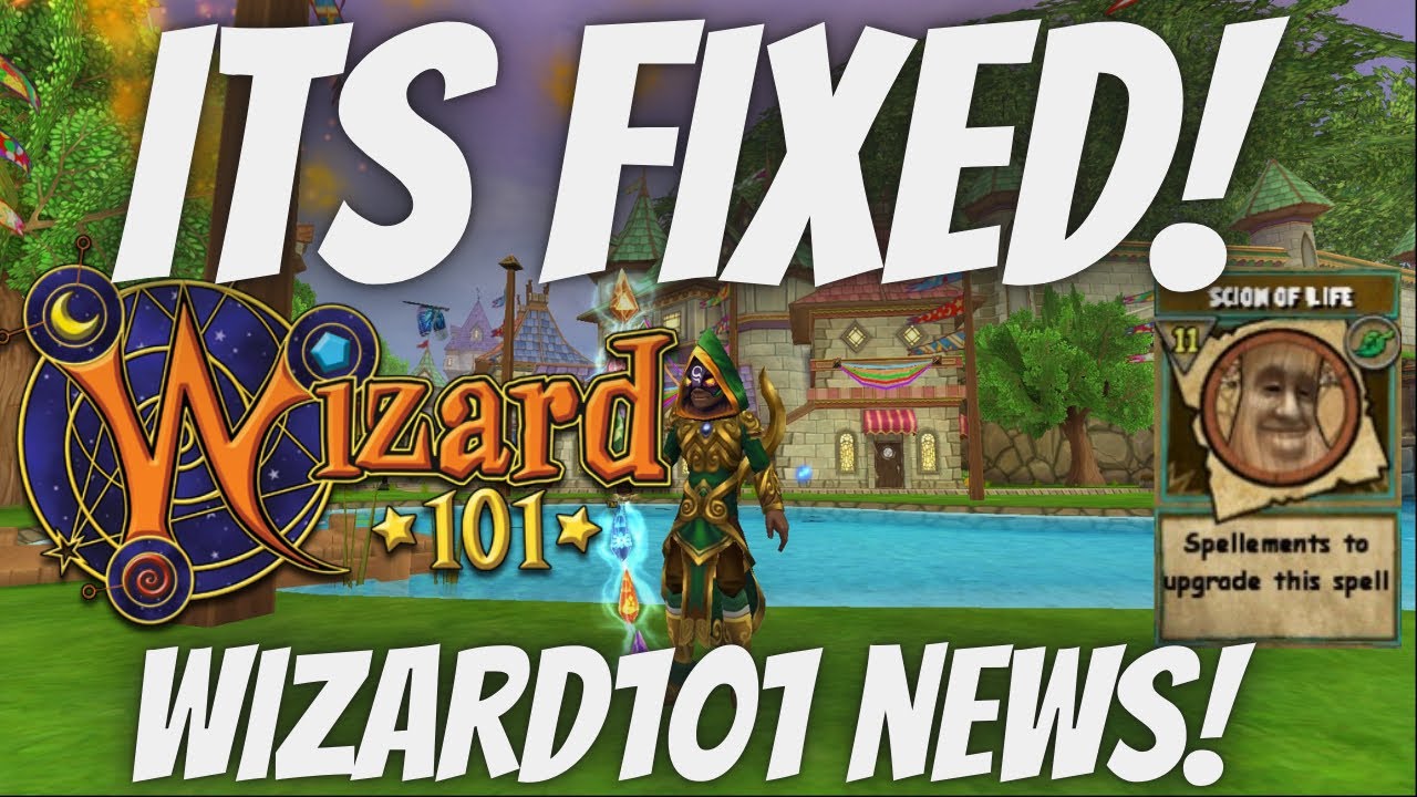 ❤️ SCIONS ARE FIXED! Wizard101 News!