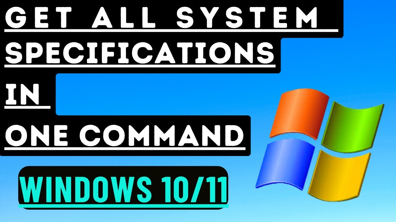 Get All System Information With One Command How To Get System get-all-system-information-with-one-command-how-to-get-system