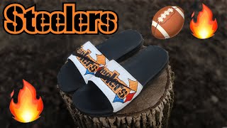Unveiling the Hottest Pittsburgh Steelers Nike Slides