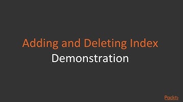 Learning ElasticSearch 6: What is an Index? |packtpub.com