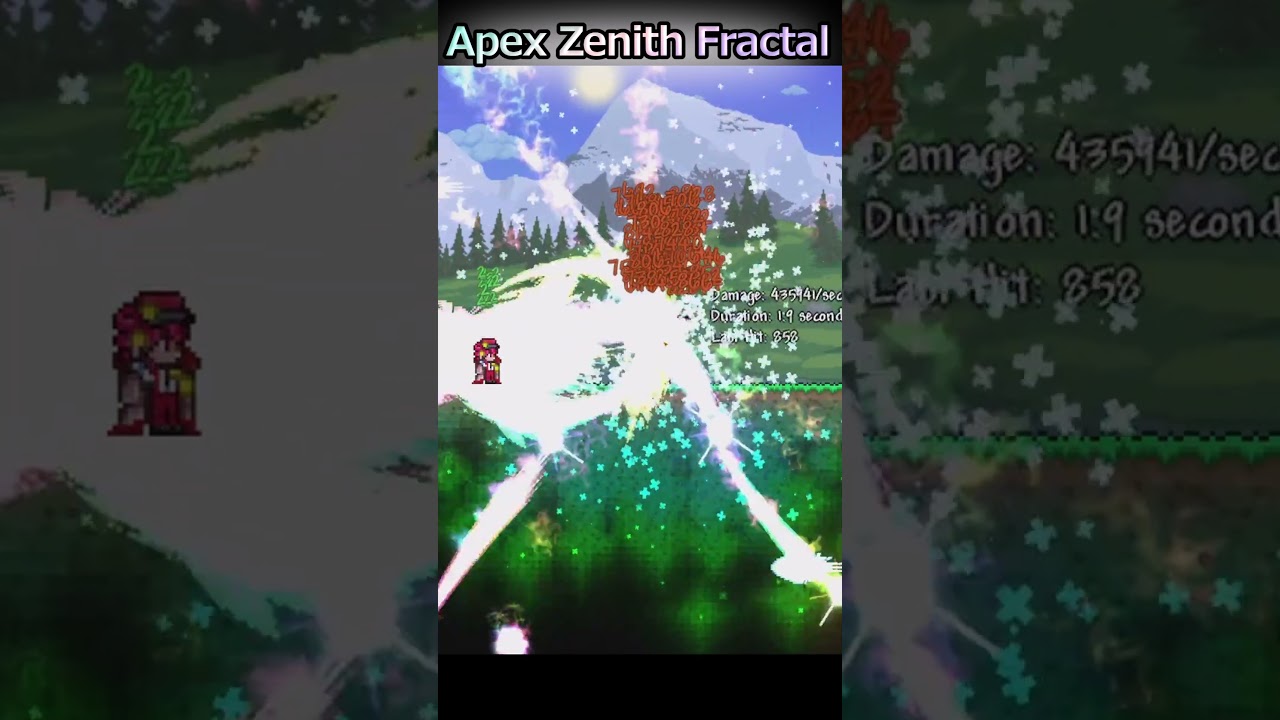 【Terraria】フラクタルってるMod武器3選! #shorts