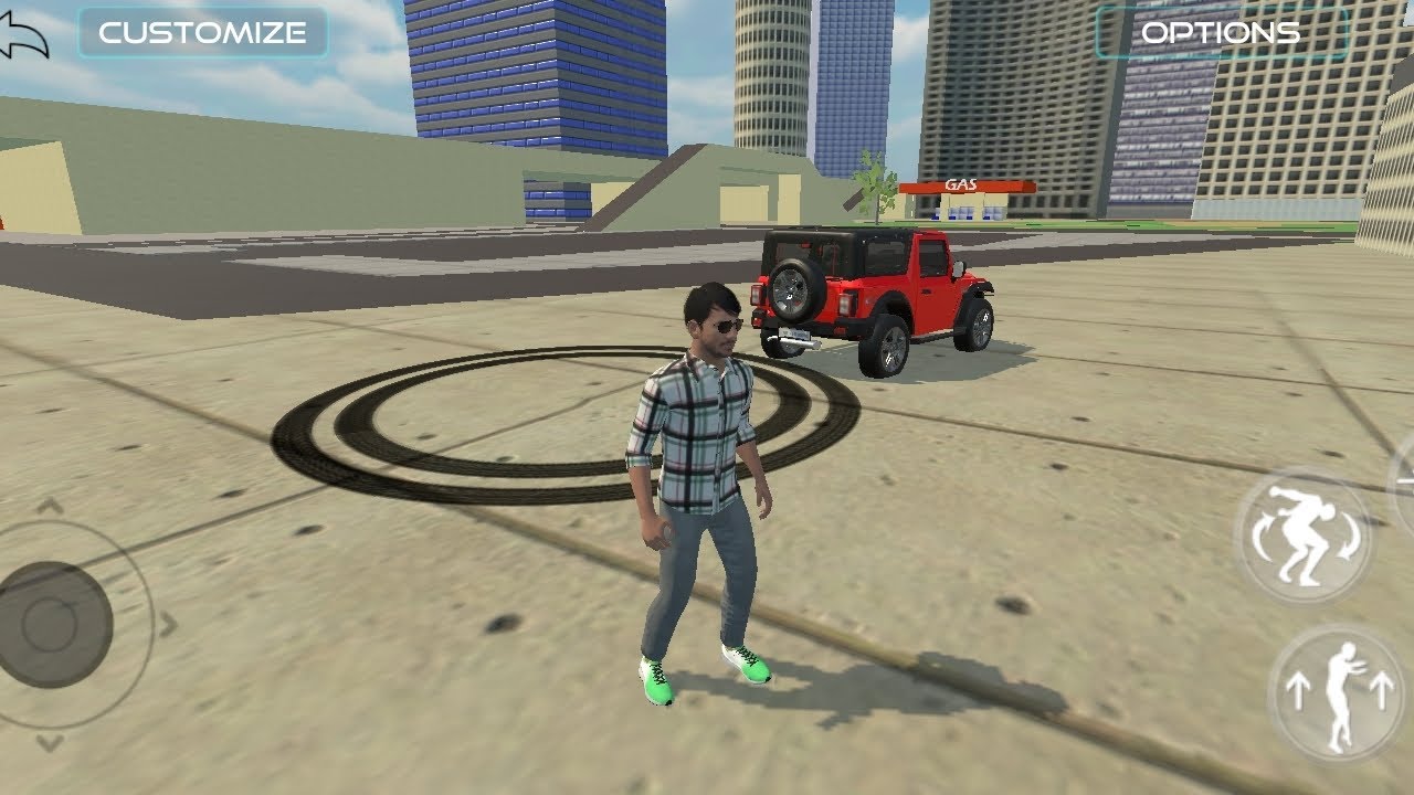 DRIFT THE THAR IN GAME CAR 