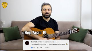 Gitar Dersi | Hep Yaşın 19 | M.F.Ö Resimi