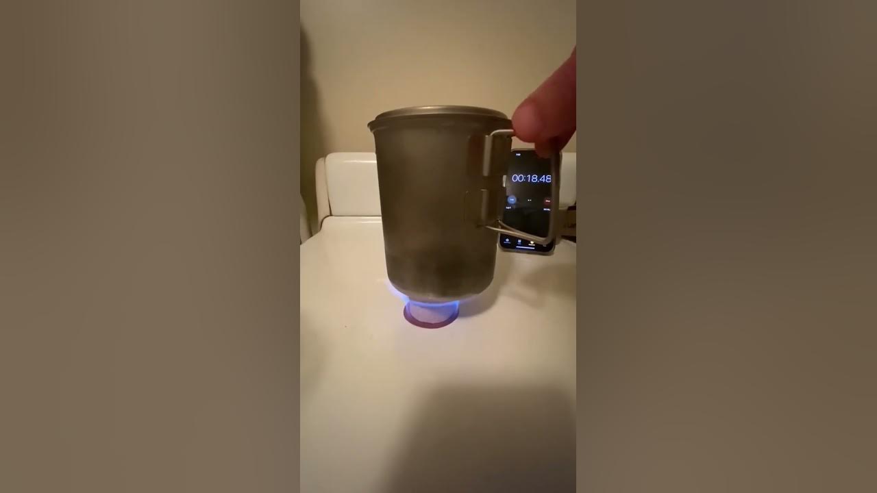 Pill Bottle Stove Test YouTube
