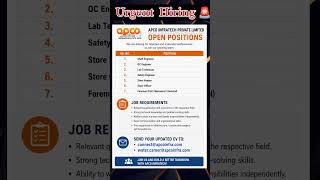 Latest Job Vacancy May 2026 | Freshers & Experience Hiring | Direct Joining | Apply Online |