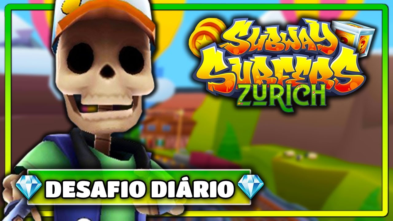 testei a nova versão que eu baixei 0 delay (Subway surfers zurich