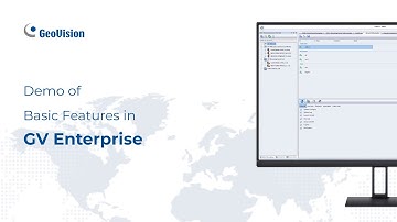 GV Enterprise Basic Demo (Account Settings, Event Log, Video Preview, Layout List, Remote Viewer)