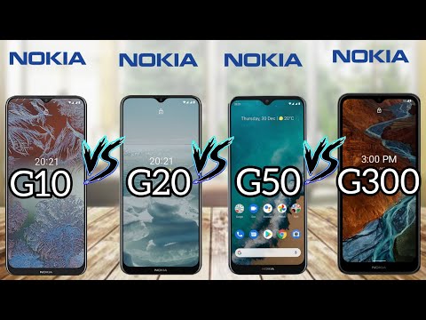Nokia G10 VS Nokia G20 VS Nokia G50 VS Nokia G300 Full Comparison