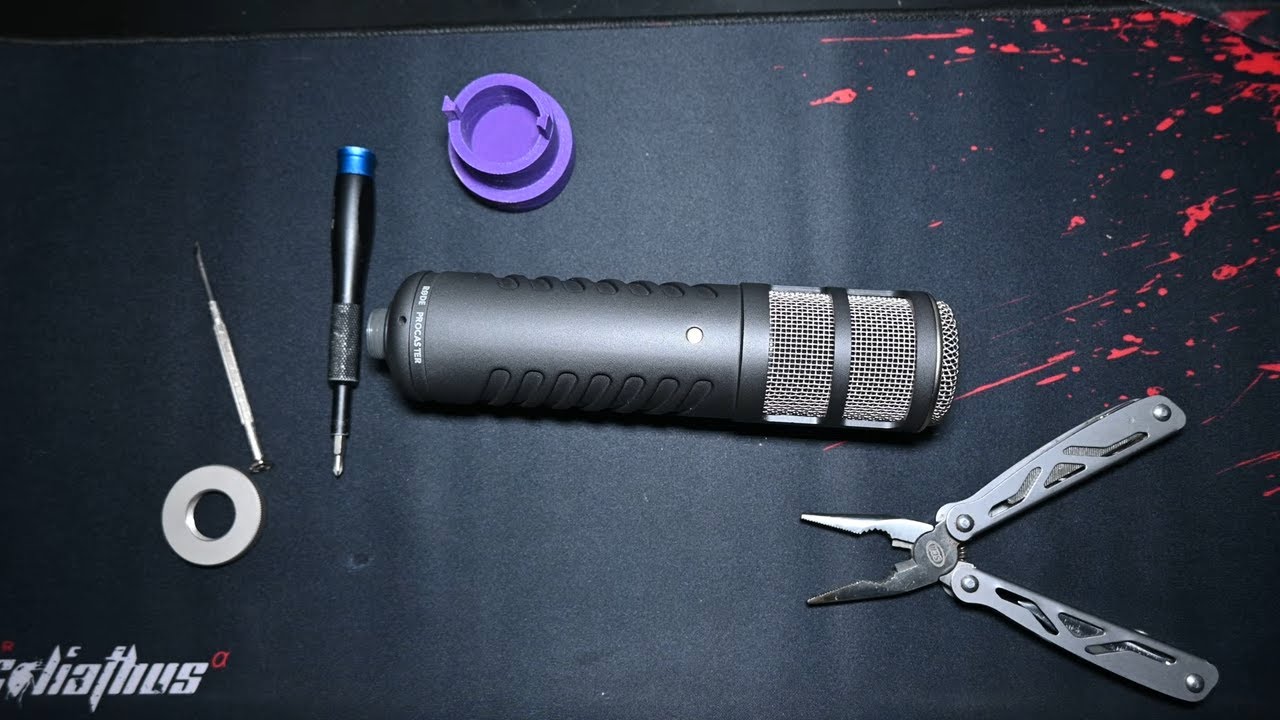 How To Clean Rode Procaster RØDE Procaster Teardown - YouTube