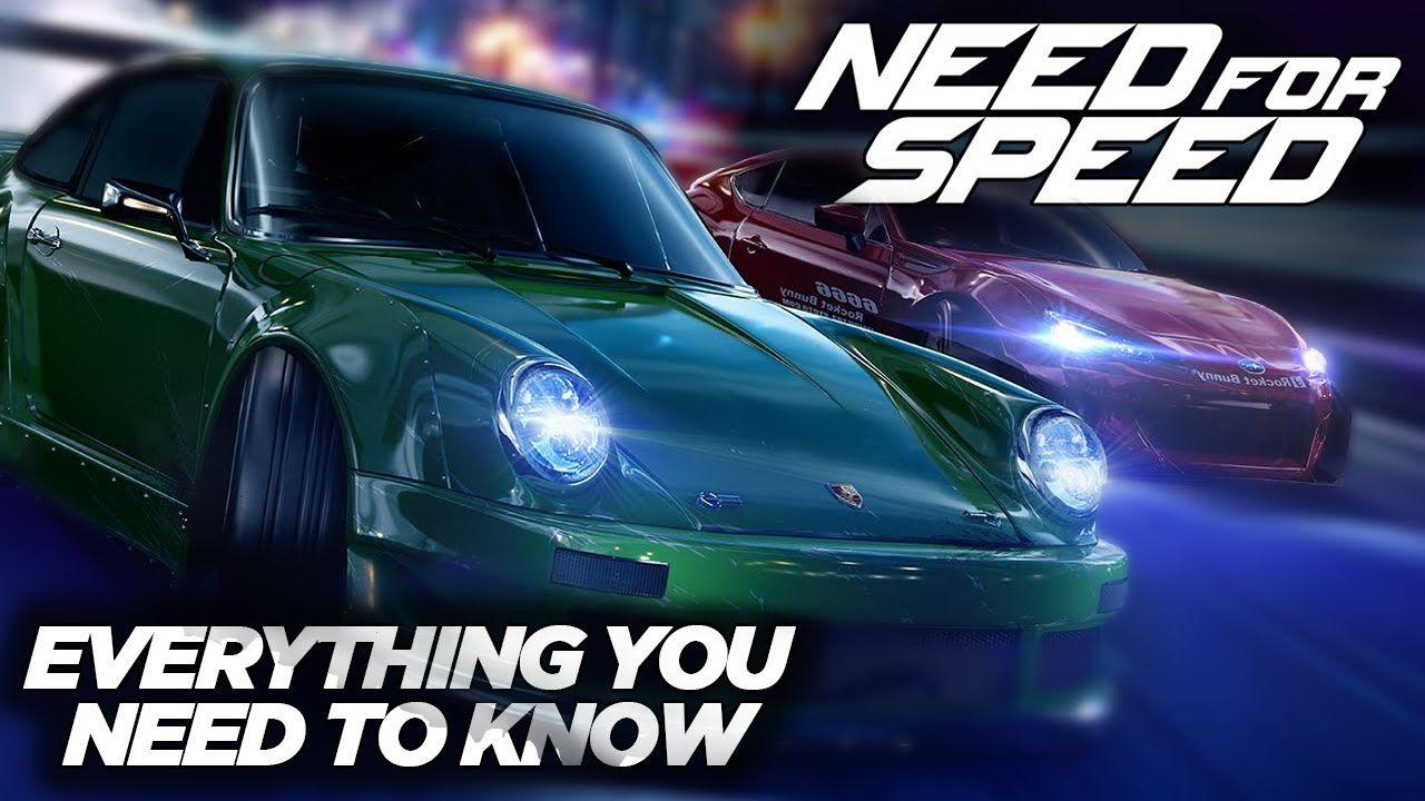 Need for Speed 2015 - All You Need to Know (Customisation, Story and MORE!)