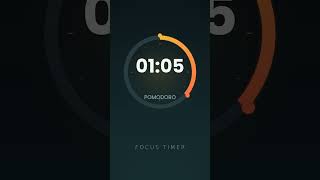 Focus Timer 3Min Pomodoro Jazz Study Vertical