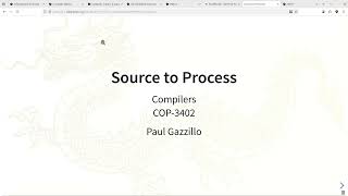 17 Source to process COP-3402 Spring 2025