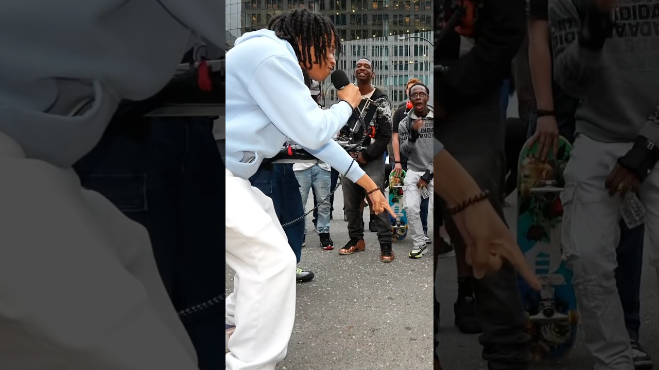 he gave me some beatboxing to flip then dropped a CRAZY freestyle ​⁠