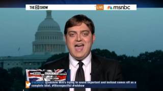 THE ED SHOW (07-26) PART3- Romney under fire in London