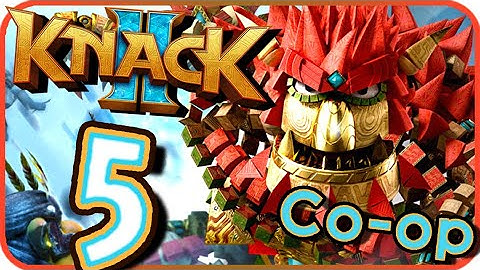 KNACK 2 Walkthrough Part 5 (PS4) Co-op - No Commentary