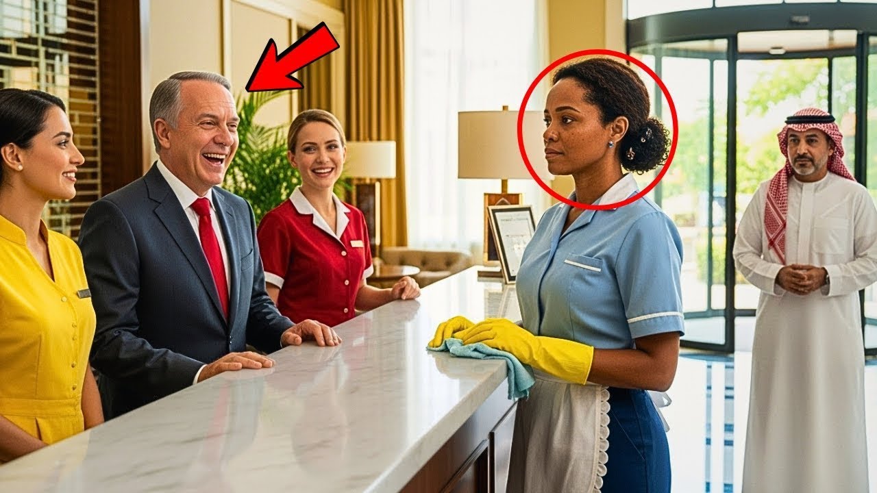 O dono do hotel humilha a faxineira, mas tudo muda quando ela fala árabe fluentemente.