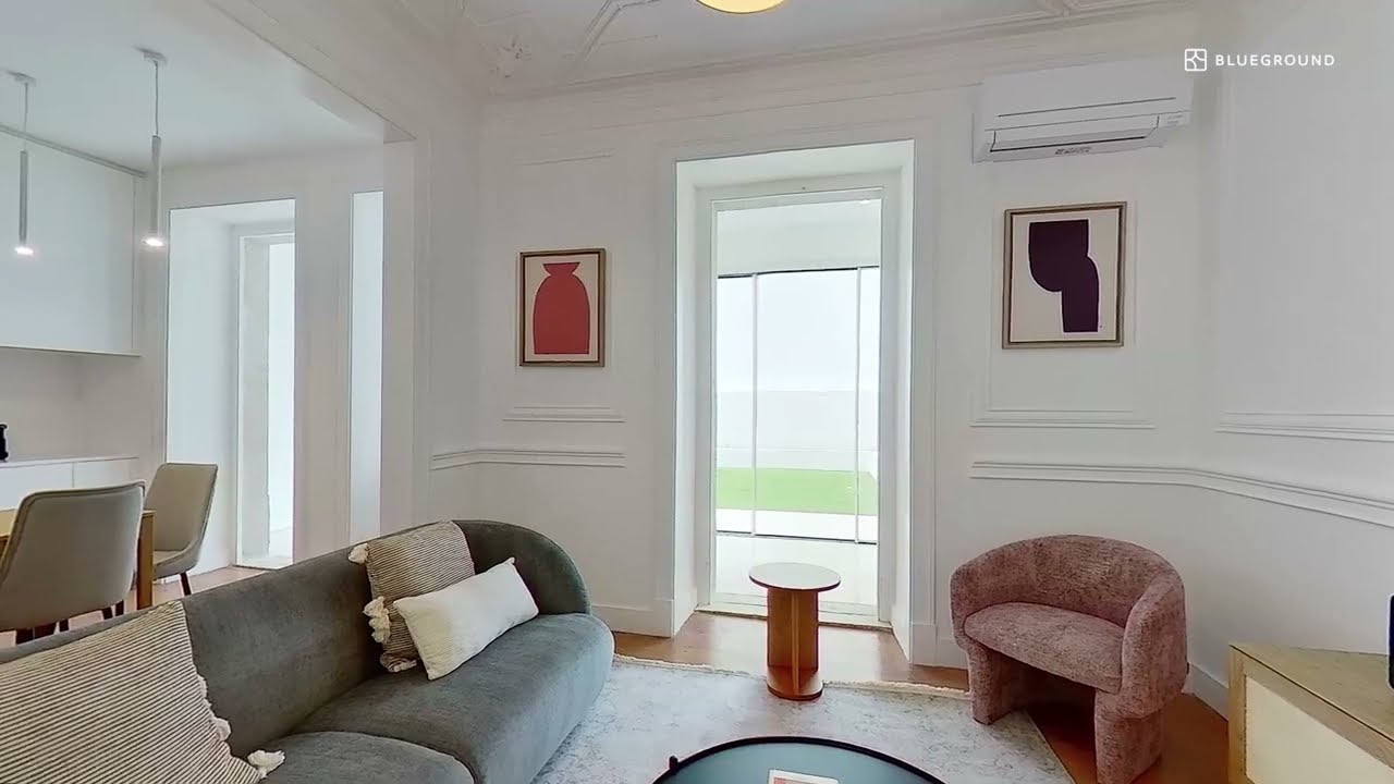 Lisbon Apartment Virtual Tour | Furnished 3-Bedroom Apartment Rental in Avenidas Novas, Lisbon