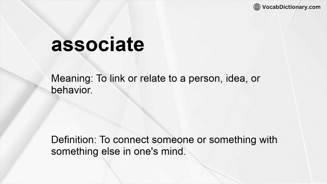 associate Meaning