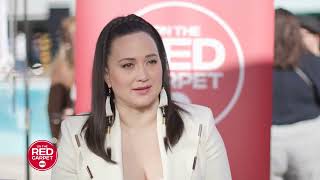 "Killers of the Flower Moon" star and Oscar nominee Lily Gladstone interview at Oscar Luncheon 2024