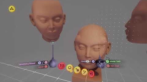 Sculpting a stylized female face| Dreams PS5