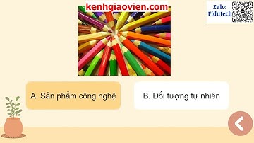 Giáo án powerpoint Bài 1: Tự nhiên và công nghệ | GA điện tử công nghệ 3 cánh diều