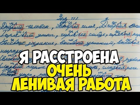 Проверяю рабочие тетради по русскому языку - 3 класс #44