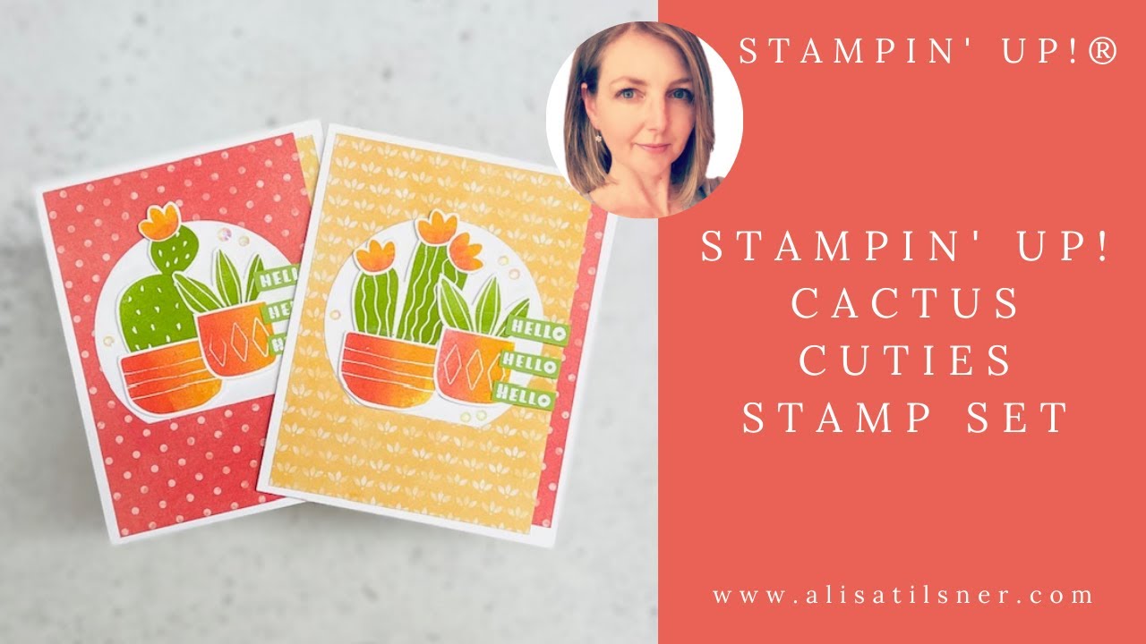 Stampin' Up!: Create a quick, cute card using the Cactus Cuties