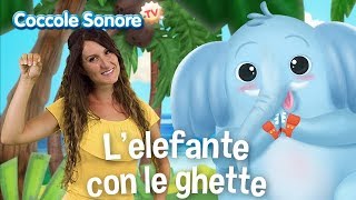 Vignette de la vidéo "L'elefante con le ghette - Balliamo con Greta! - Coccole Sonore"