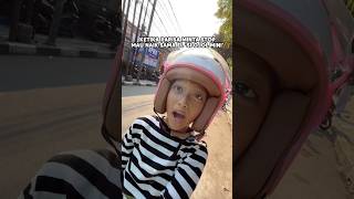 Parisa naik ojol mini🤣