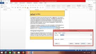 basic step 2 Microsoft word 2013 tutorial of home and insert button