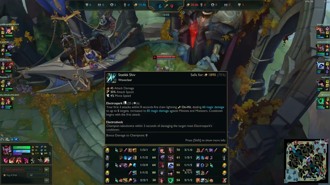 ranked game vs Jax jg