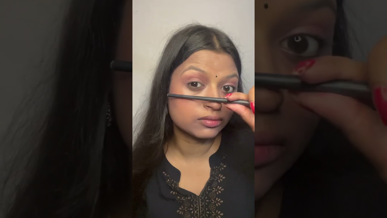 Eyes 👀 area how to powder use tutorial 