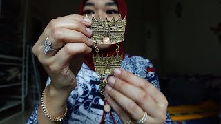 ASMR soft spoken - mom’s brooch collection / hijab brooch collection screenshot 2