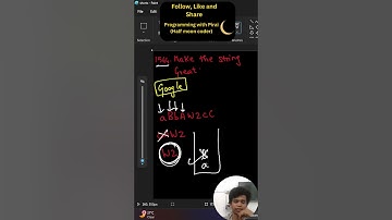 Leetcode-1544 | Make the string Great | Programming with Pirai | Half Moon Coder.