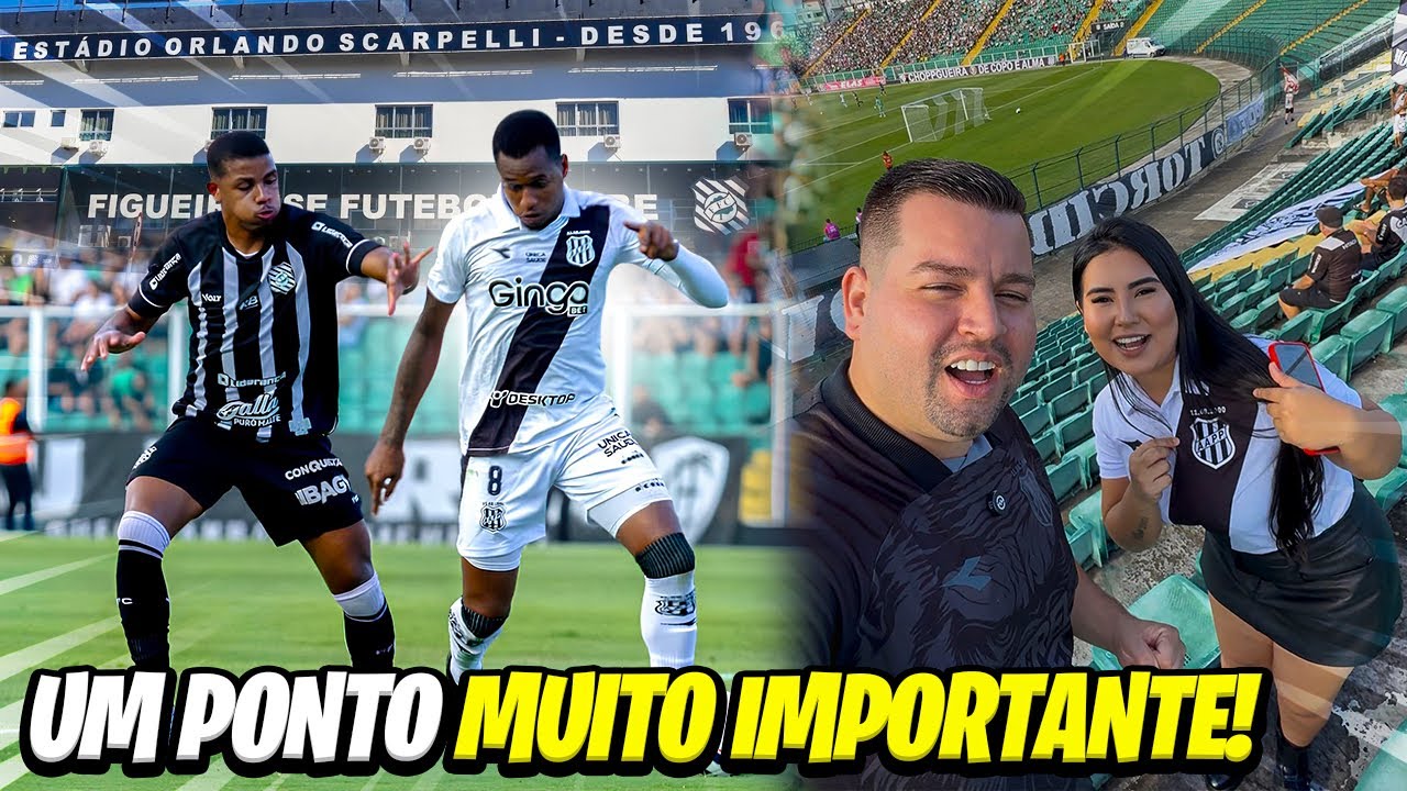 FIGUEIRENSE 1x1 PONTE PRETA - ESTREIA DA SERIE C 2025 - YouTube